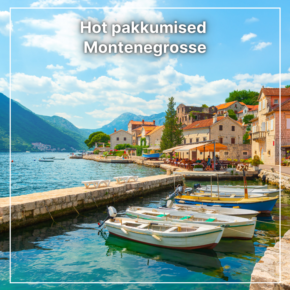 Hot pakkumised Montenegrosse